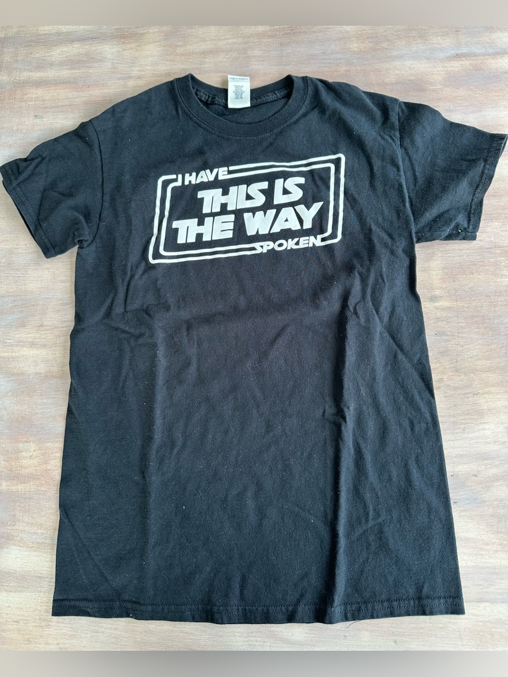 Star Wars the mandalorian t-shirt S